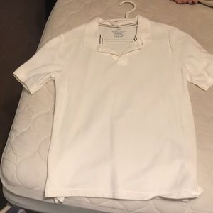 Girls/Boys XL White Polo